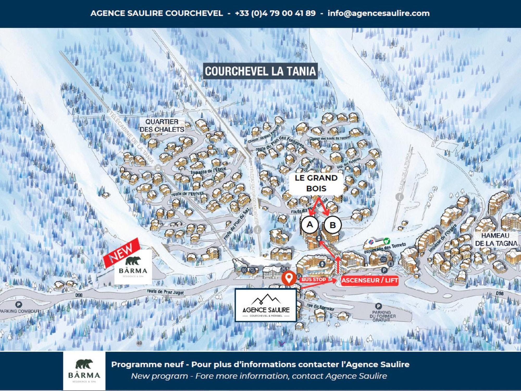 Charmant 2 Pieces A La Tania, Skis Aux Pieds, 4 Pers, Balcon, Proches Commodites - Fr-1-182A-42 Apartment Courchevel Exterior photo